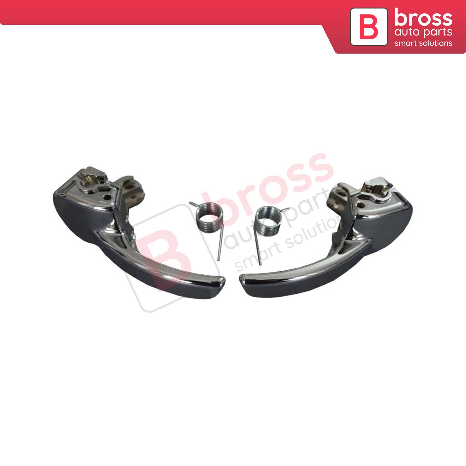 80671-jd00e Chrome Interior Left And Right Interior Door Handle For Qashqai  (pack Of 2) 80670-jd00e