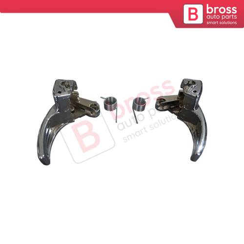 Interior Front or Rear Door Chrome Handle Right and Left Side For Nissan Qashqai 2007-2013 J10 Dualis 80670JD00E 80671JD00E