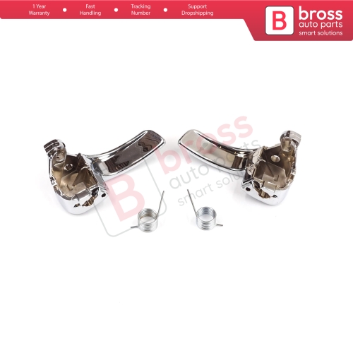Interior Front or Rear Door Chrome Handle Right and Left Side For Nissan Qashqai 2007-2013 J10 Dualis 80670JD00E 80671JD00E