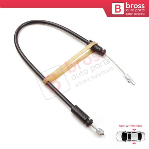 Bross Auto Parts - BDP927 Outer Door Handle Release Lock Latch Bowden Cable  Rear 825029306R for Renault Fluence Megane 3