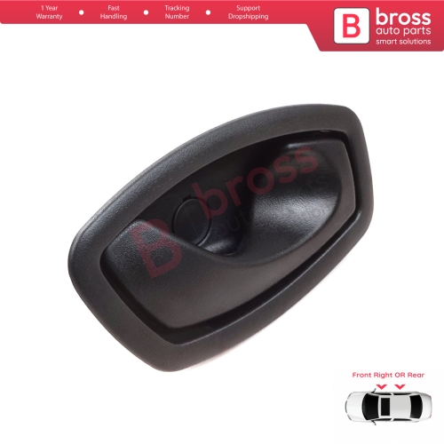 Interior Door Handle Right 806710001R BLACK for Renault Fluence Megane Scenic MK3 Clio MK4 Captur