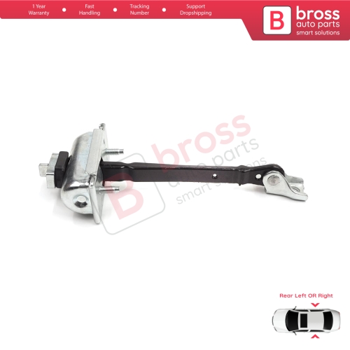 Rear Door Hinge Stop Check Strap Limiter 13270612 for Opel Astra J 2009-2015
