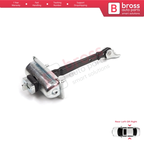 Rear Door Hinge Stop Check Strap Limiter 13270612 for Opel Astra J 2009-2015