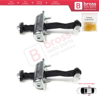 2 Pieces Rear Door Hinge Stop Check Strap Limiter for Ford Focus MK2 C-Max  MK1 Kuga MK1 1641573