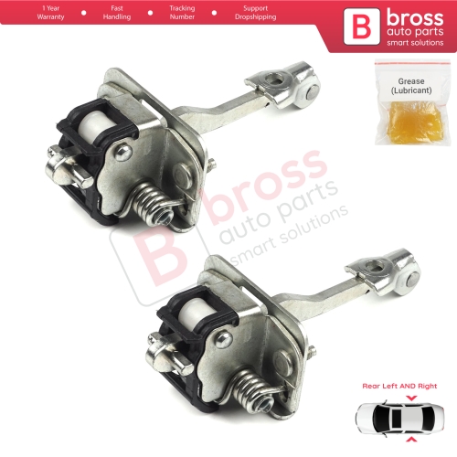 2 Pieces Rear Door Hinge Stop Check Strap Limiter for Peugeot 5008 MK1 T87 3008 MK1 T84 0U Citroen DS5 DS 5 9181Q1