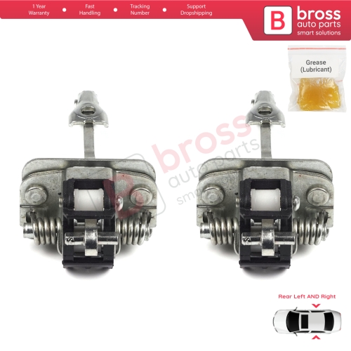 2 Pieces Rear Door Hinge Stop Check Strap Limiter for Peugeot 5008 MK1 T87 3008 MK1 T84 0U Citroen DS5 DS 5 9181Q1
