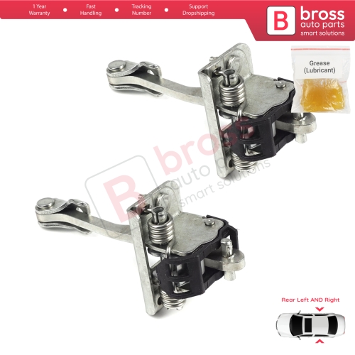 2 Pieces Rear Door Hinge Stop Check Strap Limiter for Peugeot 5008 MK1 T87 3008 MK1 T84 0U Citroen DS5 DS 5 9181Q1