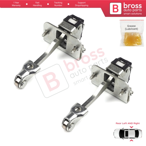 2 Pieces Rear Door Hinge Stop Check Strap Limiter for Peugeot 5008 MK1 T87 3008 MK1 T84 0U Citroen DS5 DS 5 9181Q1