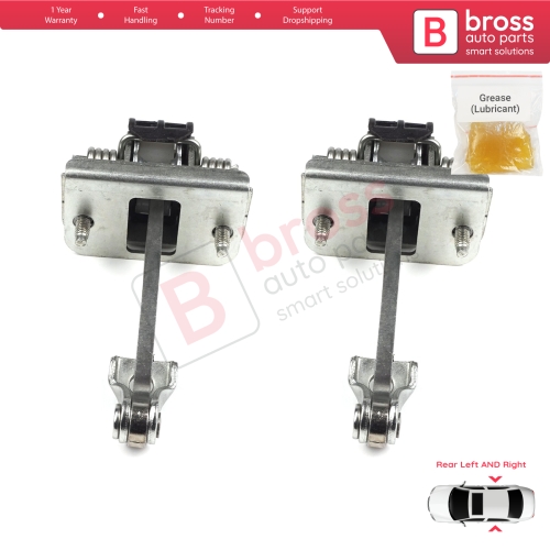 2 Pieces Rear Door Hinge Stop Check Strap Limiter for Peugeot 5008 MK1 T87 3008 MK1 T84 0U Citroen DS5 DS 5 9181Q1
