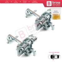 2 Pieces Front Door Hinge Stop Check Strap Limiter for Citroen Xsara Picasso 1999-2012 9181E6