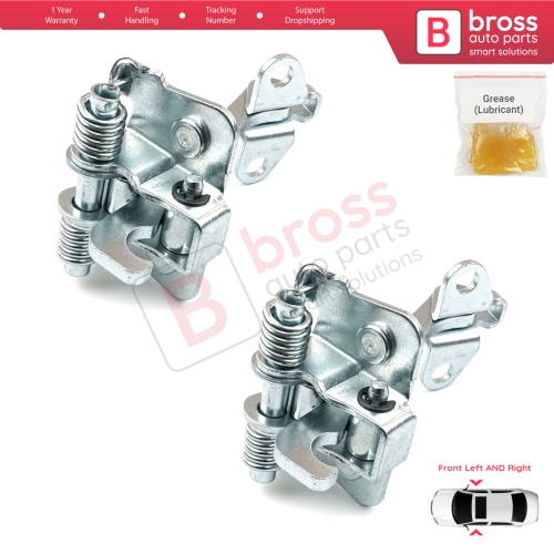 2 Pieces Front Door Hinge Stop Check Strap Limiter for Citroen Xsara Picasso 1999-2012 9181E6