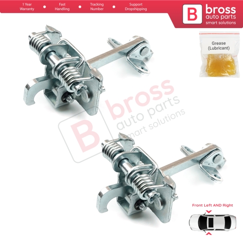 2 Pieces Front Door Hinge Stop Check Strap Limiter for Citroen Xsara Picasso 1999-2012 9181E6