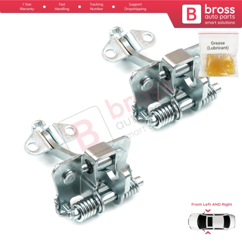 2 Pieces Front Door Hinge Stop Check Strap Limiter for Citroen Xsara Picasso 1999-2012 9181E6