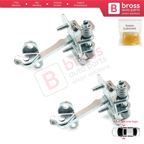 2 Pieces Front Door Hinge Stop Check Strap Limiter for Citroen Xsara Picasso 1999-2012 9181E6