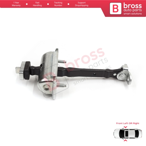 Front Door Hinge Stop Check Strap Limiter XR857260 for Jaguar S-Type X200 1999-2008