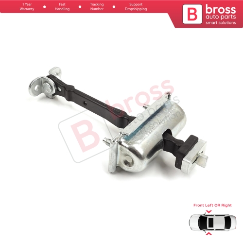 Front Door Hinge Stop Check Strap Limiter XR857260 for Jaguar S-Type X200 1999-2008