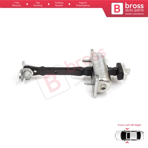 Front Door Hinge Stop Check Strap Limiter XR857260 for Jaguar S-Type X200 1999-2008