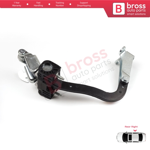 Rear Right Door Hinge Stop Check Strap 8731R0 for Peugeot Boxer Citroen Jumper Fiat Ducato 2006-On