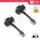 2 Pieces Rear Door Hinge Stop Check Strap Limiter for Peugeot 508 MK1 2010-2018 9670519680