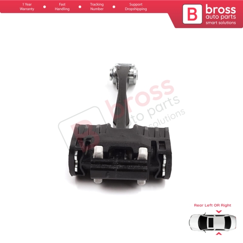 Rear Door Hinge Stop Check Strap Limiter 9670519680 for Peugeot 508 MK1 2010-2018