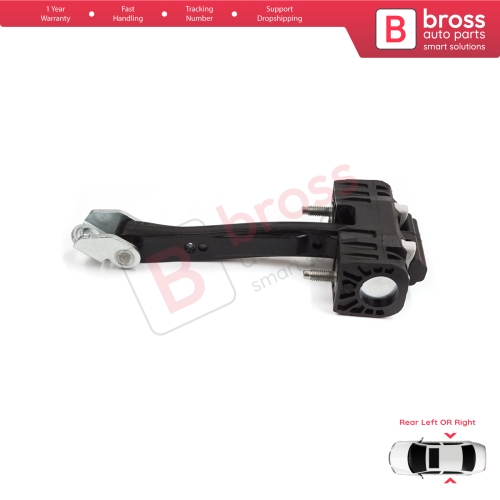 Rear Door Hinge Stop Check Strap Limiter 9670519680 for Peugeot 508 MK1 2010-2018