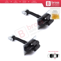 2 Pieces Rear Door Hinge Stop Check Strap Limiter for Peugeot 308 MK2 2013-2021 4/5 Door 9677467280