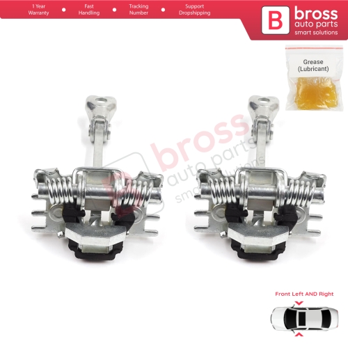 2 Pieces Front Door Hinge Stop Check Strap for Fiat Scudo Citroen Jumpy Dispatch Peugeot Expert Tepee MK2 2007-2016 9181K9 