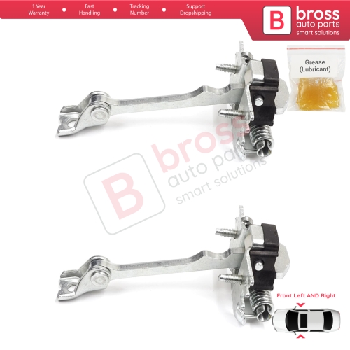 2 Pieces Front Door Hinge Stop Check Strap for Fiat Scudo Citroen Jumpy Dispatch Peugeot Expert Tepee MK2 2007-2016 9181K9 