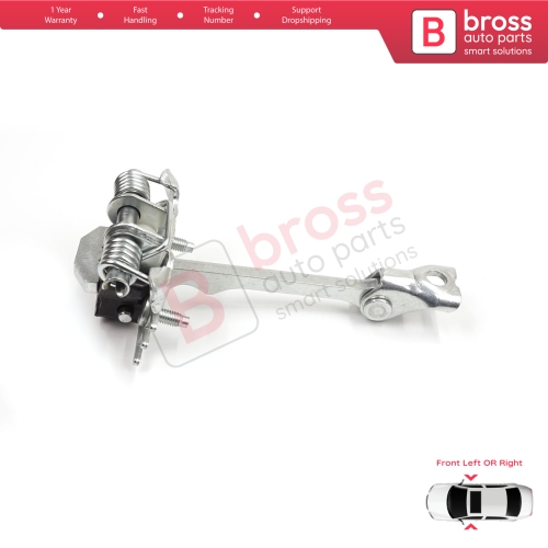 Front Door Hinge Stop Check Strap 9181K9 for Fiat Scudo Citroen Jumpy Dispatch Peugeot Expert Tepee MK2 2007-2016 