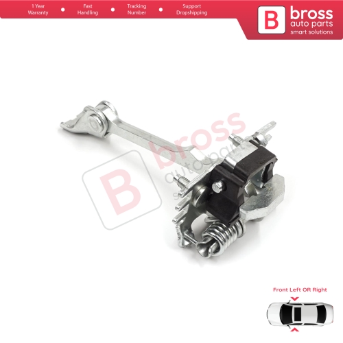 Front Door Hinge Stop Check Strap 9181K9 for Fiat Scudo Citroen Jumpy Dispatch Peugeot Expert Tepee MK2 2007-2016 
