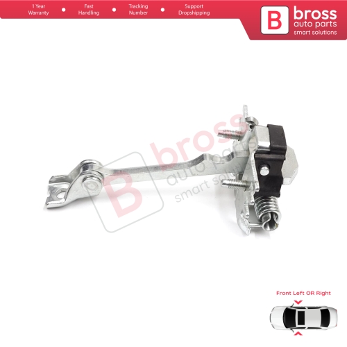Front Door Hinge Stop Check Strap 9181K9 for Fiat Scudo Citroen Jumpy Dispatch Peugeot Expert Tepee MK2 2007-2016 