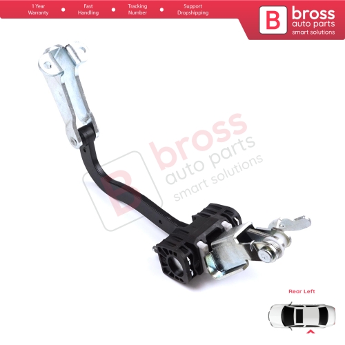 Rear Left Door Hinge Stop Check Strap 8731R1 for Peugeot Boxer Citroen Jumper Fiat Ducato 2006-On