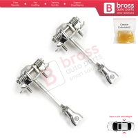 2 Pieces Rear Door Hinge Stop Check Strap Limiter for Citroen C3 MK2 SC A51 2009-2016 9181Q5