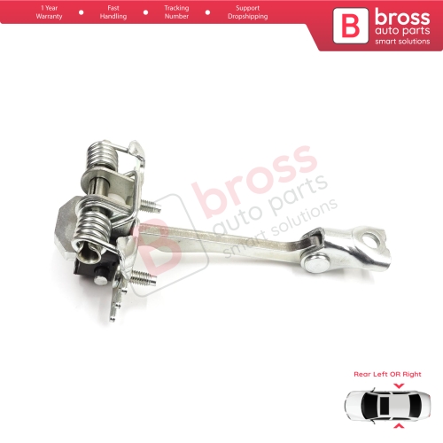 Rear Door Hinge Stop Check Strap Limiter 9181Q5 for Citroen C3 MK2 SC A51 2009-2016