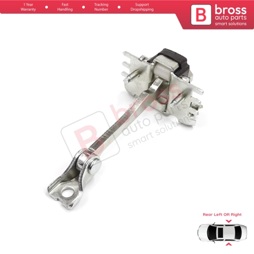 Rear Door Hinge Stop Check Strap Limiter 9181Q5 for Citroen C3 MK2 SC A51 2009-2016