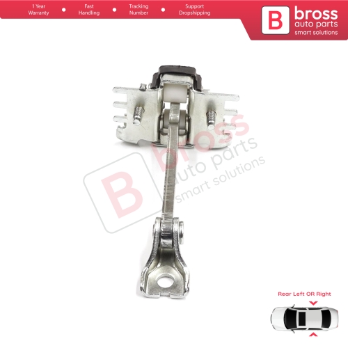 Rear Door Hinge Stop Check Strap Limiter 9181Q5 for Citroen C3 MK2 SC A51 2009-2016