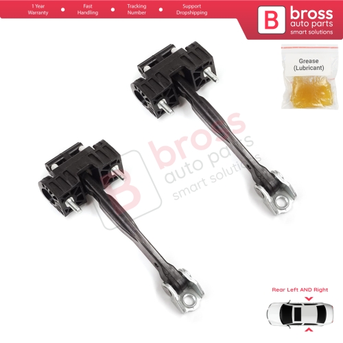 2 Pieces Rear Door Hinge Stop Check Strap Limiter for Vauxhall Opel Insignia A MK1 G09 2008-2017 13229108