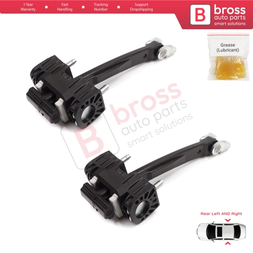 2 Pieces Rear Door Hinge Stop Check Strap Limiter for Vauxhall Opel Insignia A MK1 G09 2008-2017 13229108