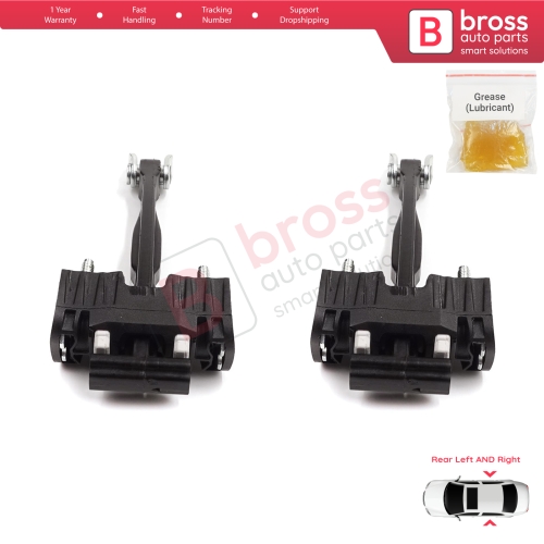 2 Pieces Rear Door Hinge Stop Check Strap Limiter for Vauxhall Opel Insignia A MK1 G09 2008-2017 13229108