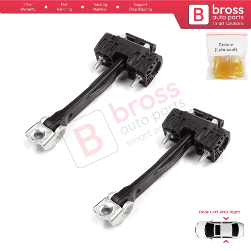 2 Pieces Rear Door Hinge Stop Check Strap Limiter for Vauxhall Opel Insignia A MK1 G09 2008-2017 13229108