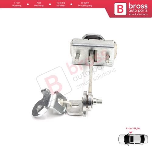 Front Right Door Hinge Stop Check Strap Limiter 9737201516 for Mercedes Benz Truck Atego Axor Actros 