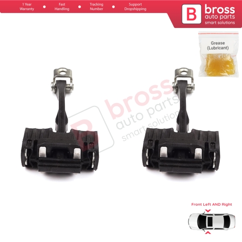 2 Pieces Front Door Hinge Stop Check Strap Limiter for Peugeot 508 MK1 W23 8D 8E 2010-2018 4/5 Door 9686658480  