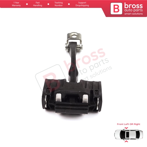 Front Door Hinge Stop Check Strap Limiter 9686658480 for Peugeot 508 MK1 2010-2018