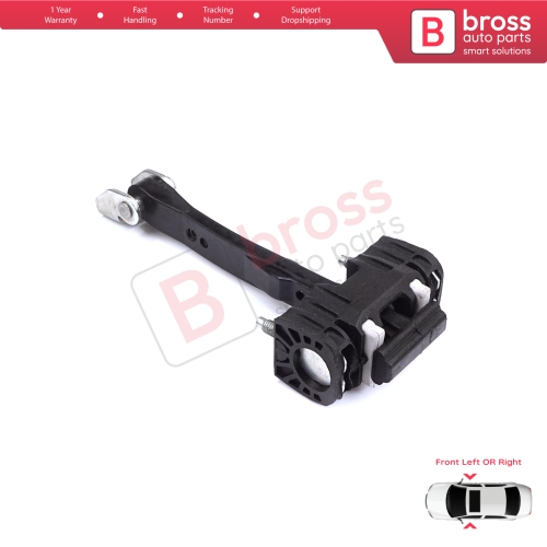 Front Door Hinge Stop Check Strap Limiter 9686658480 for Peugeot 508 MK1 2010-2018