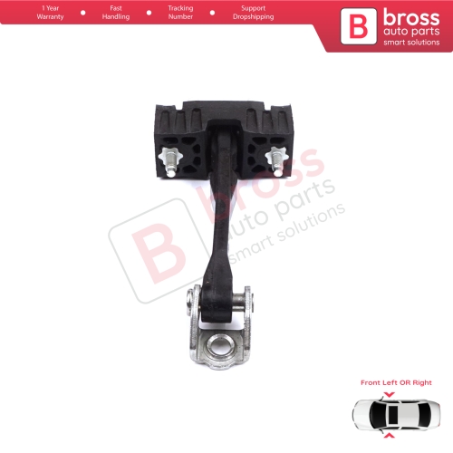 Front Door Hinge Stop Check Strap Limiter 9686658480 for Peugeot 508 MK1 2010-2018