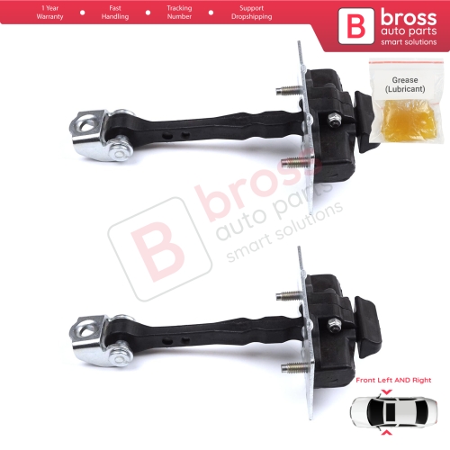 2 Pieces Front Door Hinge Stop Check Strap Limiter for Peugeot 308 MK2 4/5 Door 2013-2021 9677466980