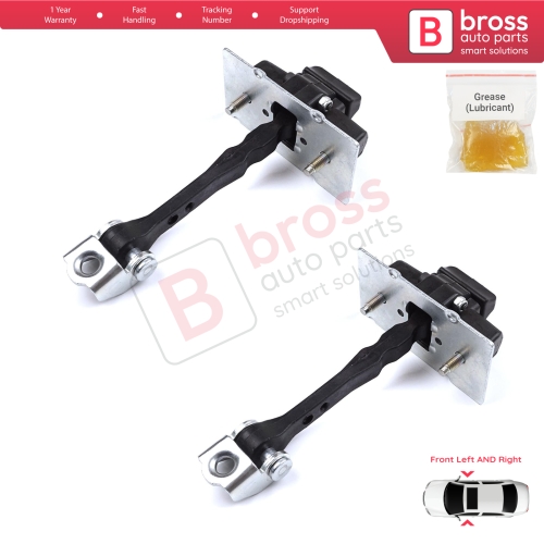 2 Pieces Front Door Hinge Stop Check Strap Limiter for Peugeot 308 MK2 4/5 Door 2013-2021 9677466980