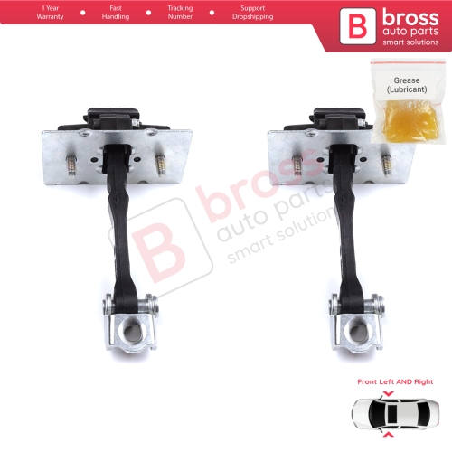 2 Pieces Front Door Hinge Stop Check Strap Limiter for Peugeot 308 MK2 4/5 Door 2013-2021 9677466980