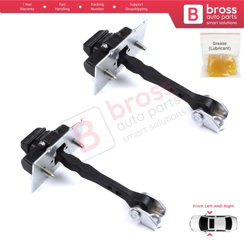 2 Pieces Front Door Hinge Stop Check Strap Limiter for Peugeot 308 MK2 4/5 Door 2013-2021 9677466980
