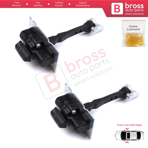 2 Pieces Front Door Hinge Stop Check Strap Limiter for Peugeot 308 MK2 4/5 Door 2013-2021 9677466980